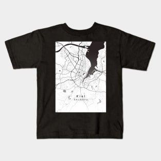 Kiel Germany City Map Kids T-Shirt